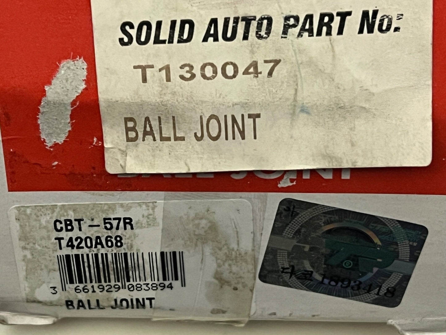 CTR CBT-57R Ball Joint fits Lexus RX II Toyota Previa Camry Solara Harrier