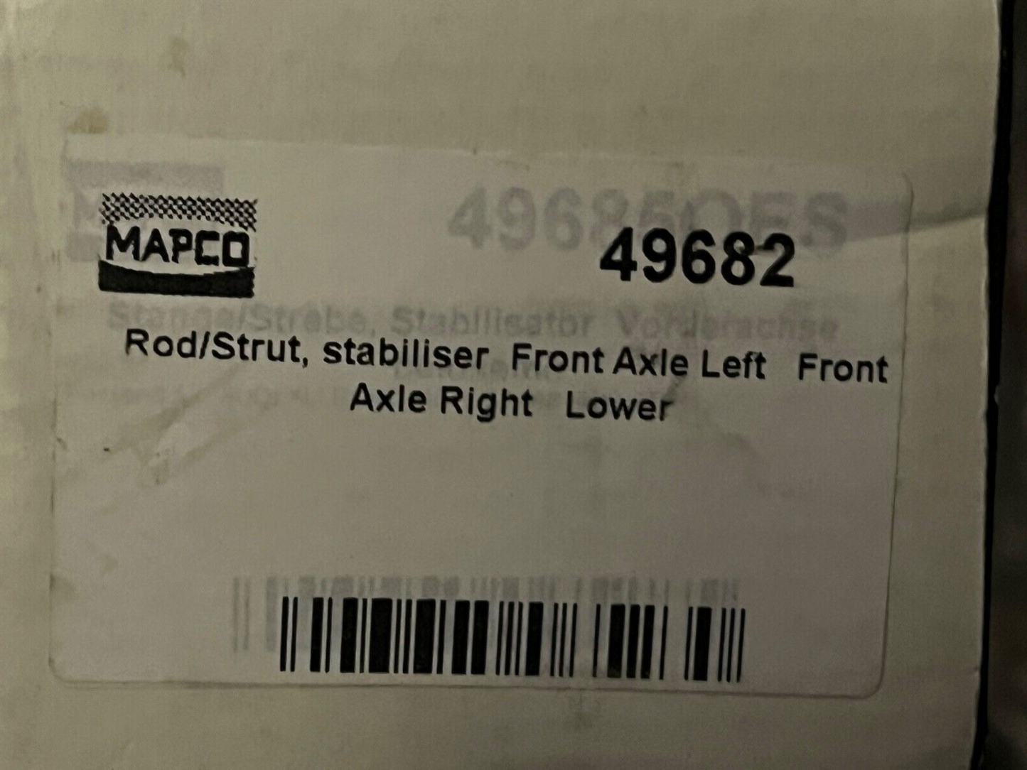 Mapco 49682 Drop Link Stabilizer Link fits Audi VW