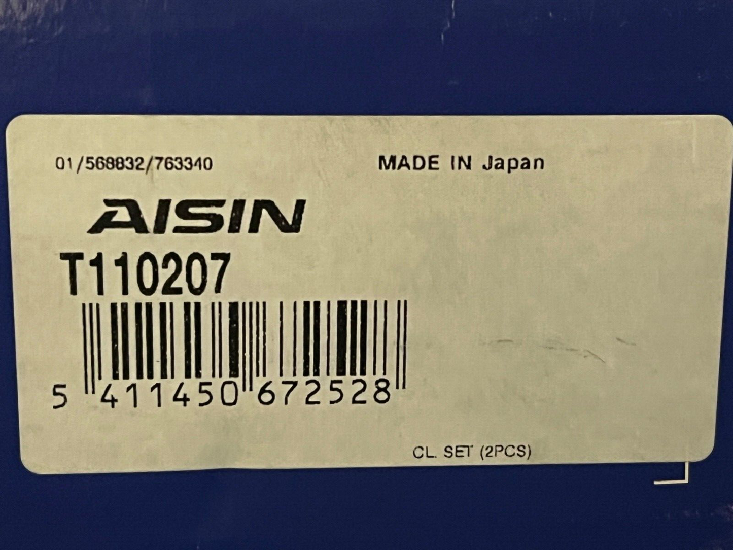 Solid Auto / Aisin T110207 Clutch Kit fits Toyota Auris Avensis Verso