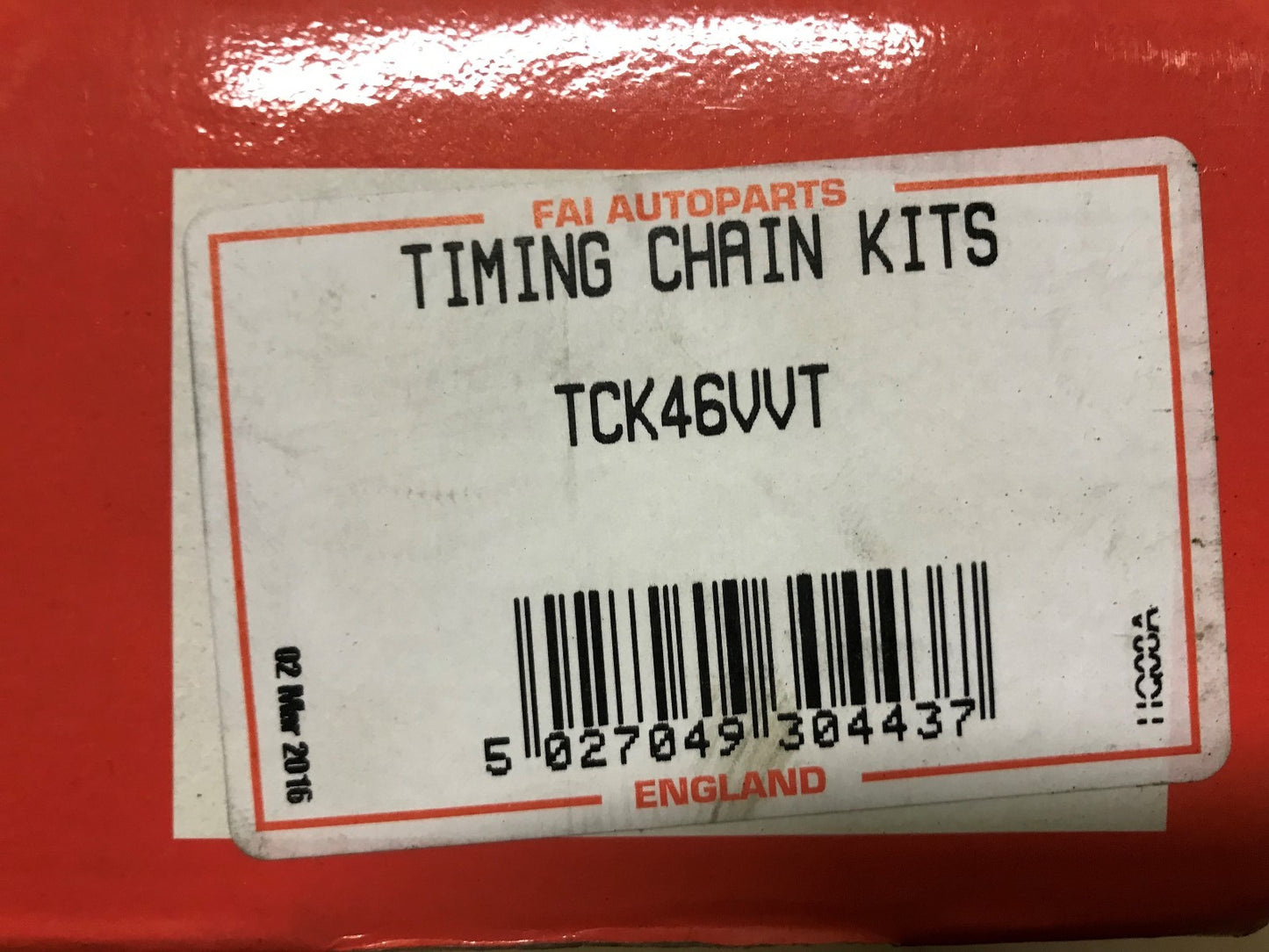 Timing Chain Kit Nissan Cube Micra Micra C Note FAI TCK46VVT