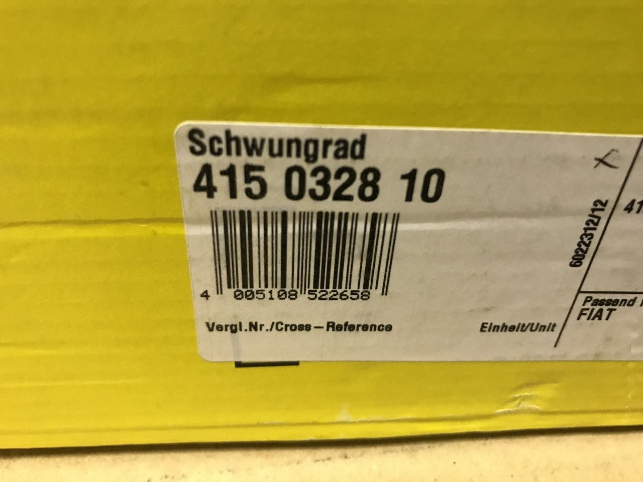 DMF Dual Mass Flywheel fits Lancia Musu 04-12 Fiat Idea 04-17 LUK 415032810