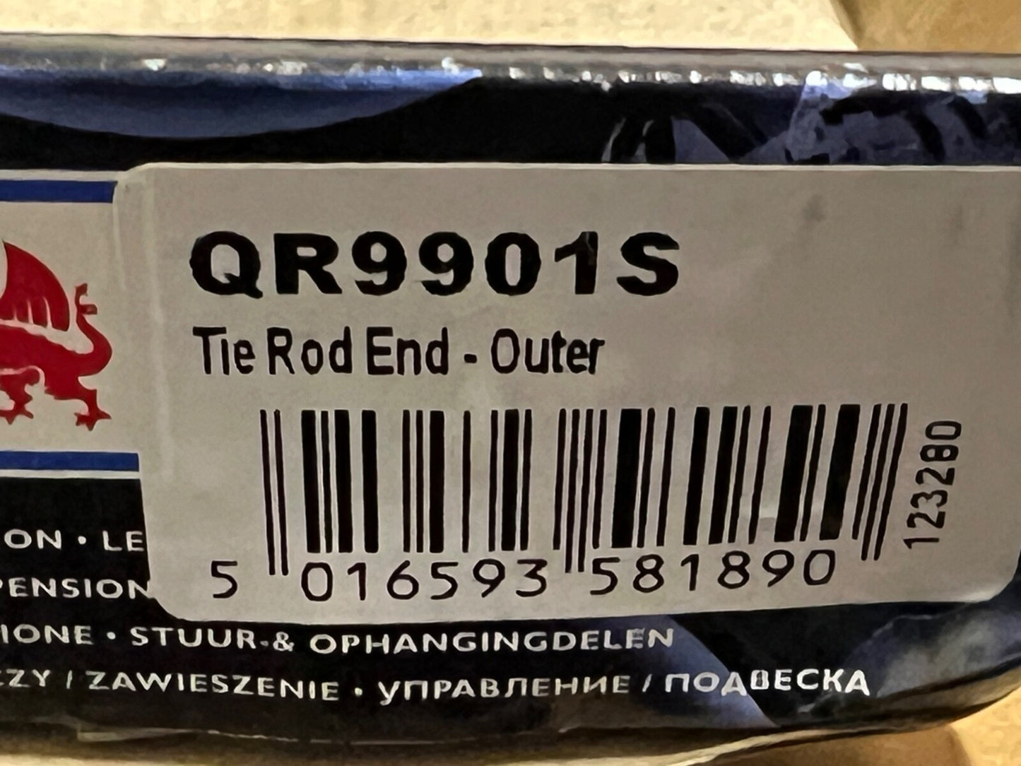 QH QR9901S Tie Rod End Track Rod End Near Side fits Alfa Romeo