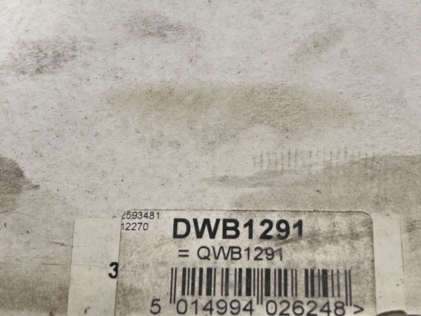 DWB1291 QWB1291 Rear Wheel Bearing fits Toyota Yaris P1 P2 1999-2005