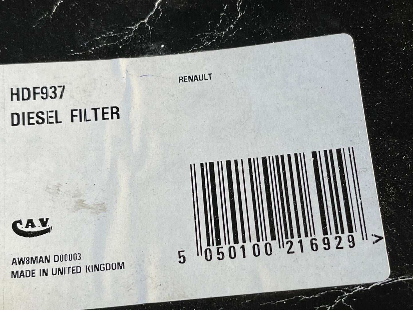 Delphi HDF937 Fuel Filter fits Renault
