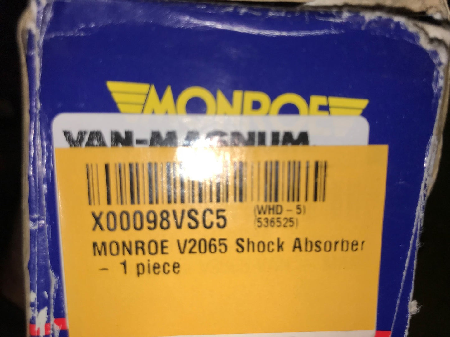 Front Shock Absorber VW Transporter Caravelle 1990-2003 Monroe V2065