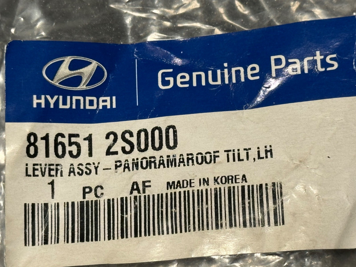 816512S000 Genuine Hyundai Sunroof Tilt Lifter fits Hyundai Tucson