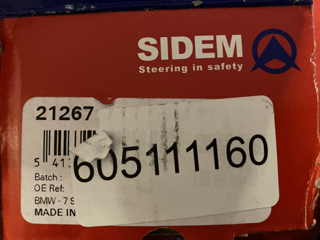 Sidem 21267 Stabilizer Link drop Link Front Right Hand fits BMW 7 Series