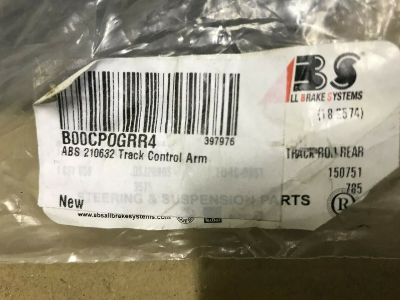 210632 Rear Track Control Arm Ford Focus C Max Mazda 3 5 Volvo C30 S40 V50