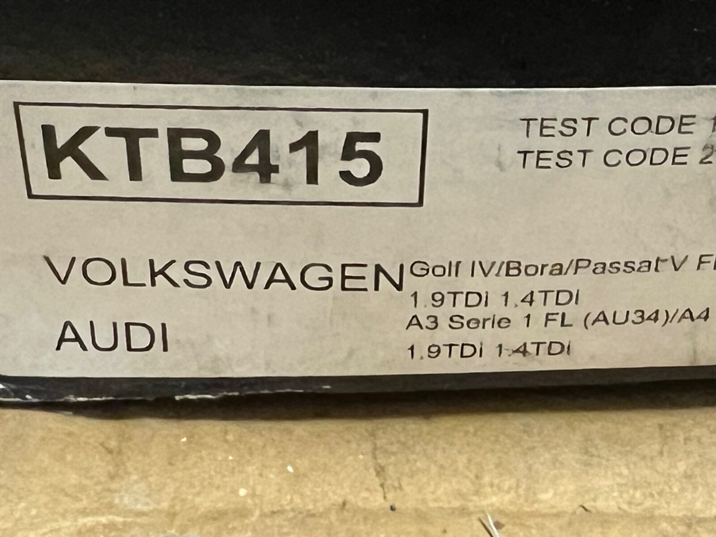 Dayco KTB415 Timing Belt Kit (no bolts) Fits AUDI FORD SEAT SKODA VW