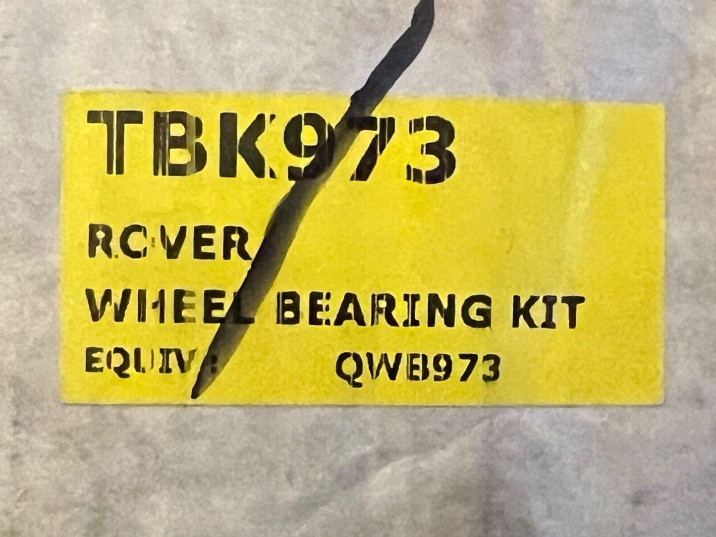 TBK973 Rear Wheel Bearing Kit fits Honda Rover