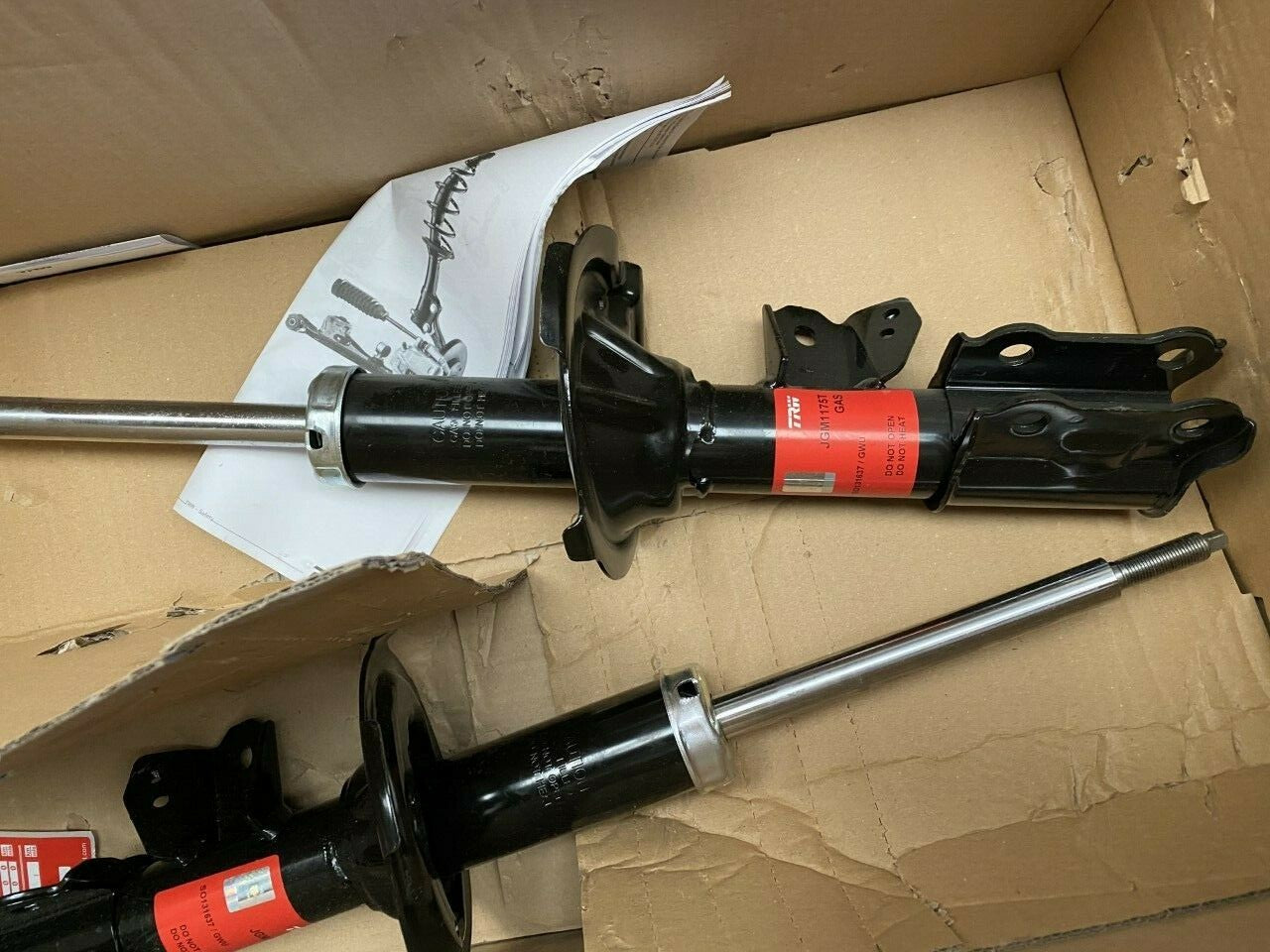TRW JGM1175T Pair Front Shock Absorber fits Kia Picanto