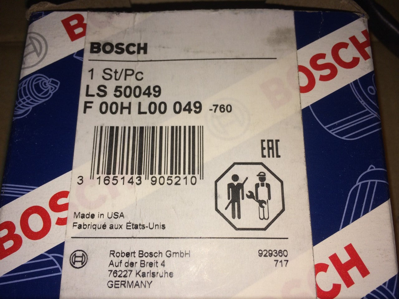 Lambda Oxygen o2 Sensor Chrysler Sebring Jeep Grand Cherokee F00HL00049 LS50049