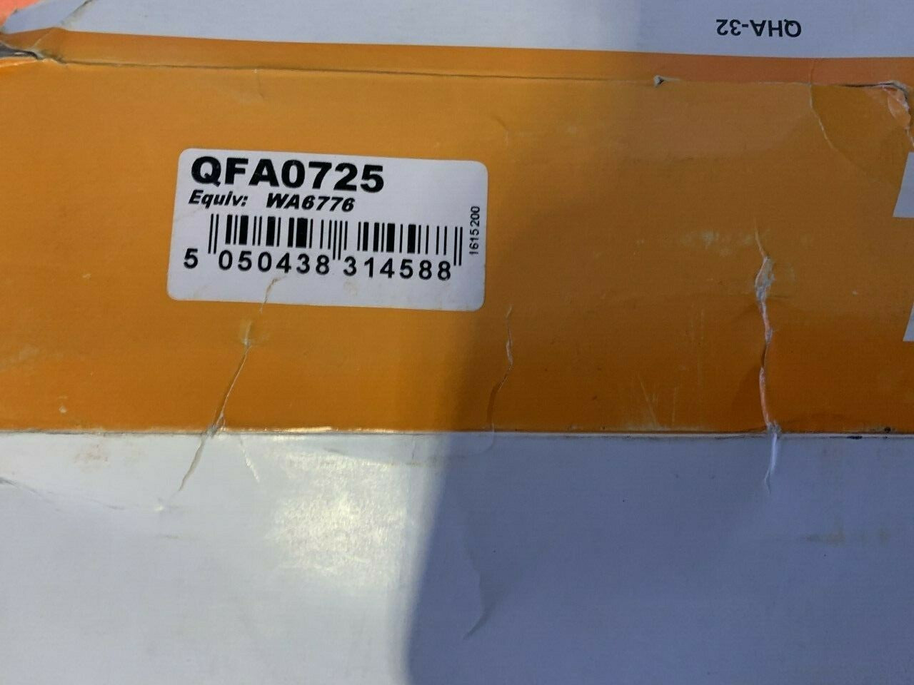 Skoda  VW Volkswagon TJ Filters QFA0725 Air Filter WA6776