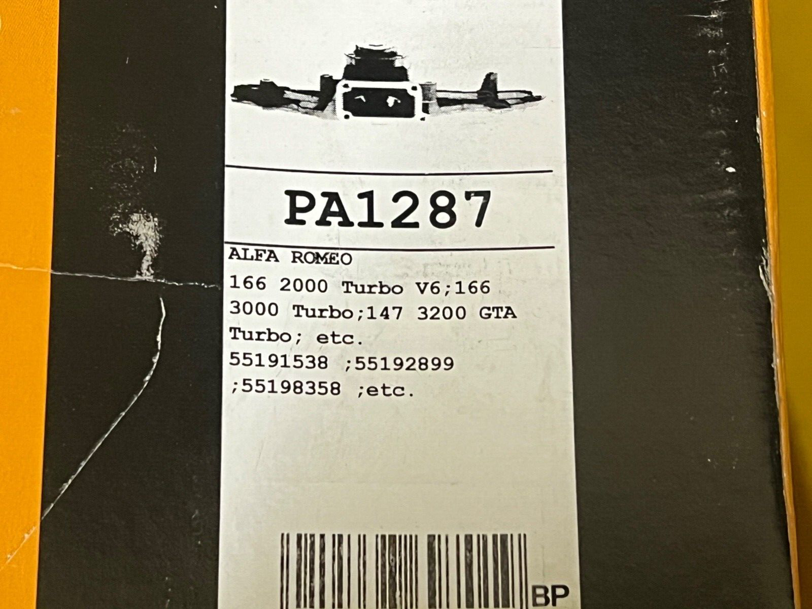 SIL PA1287 Water Pump fits Alfa Romeo 166 147 156 GT