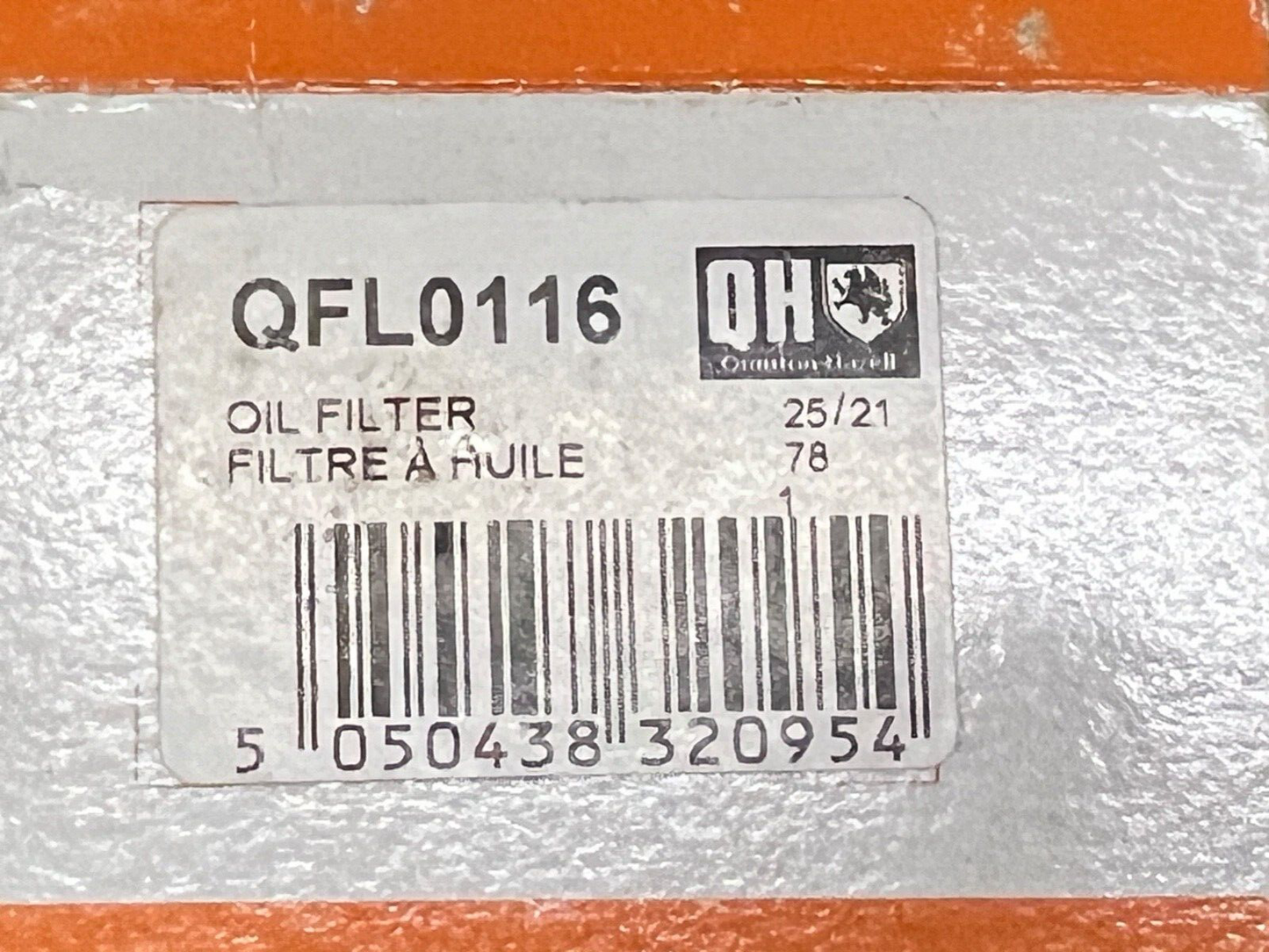 TJ Filters QFL0116 Oil Filter fits Audi Chrysler Dodge Ford Jeep Mitsubishi Seat