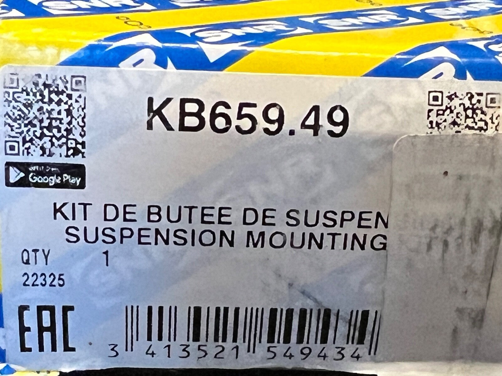 SNR KB659.49 Top Strut Mount