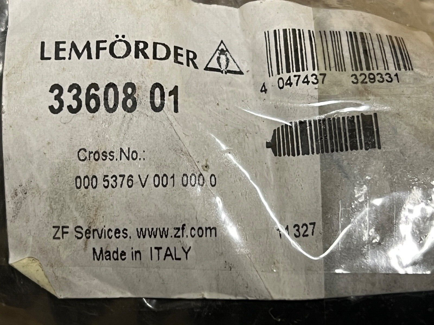 Lemforder 3360801 Steering Rack Gaiter