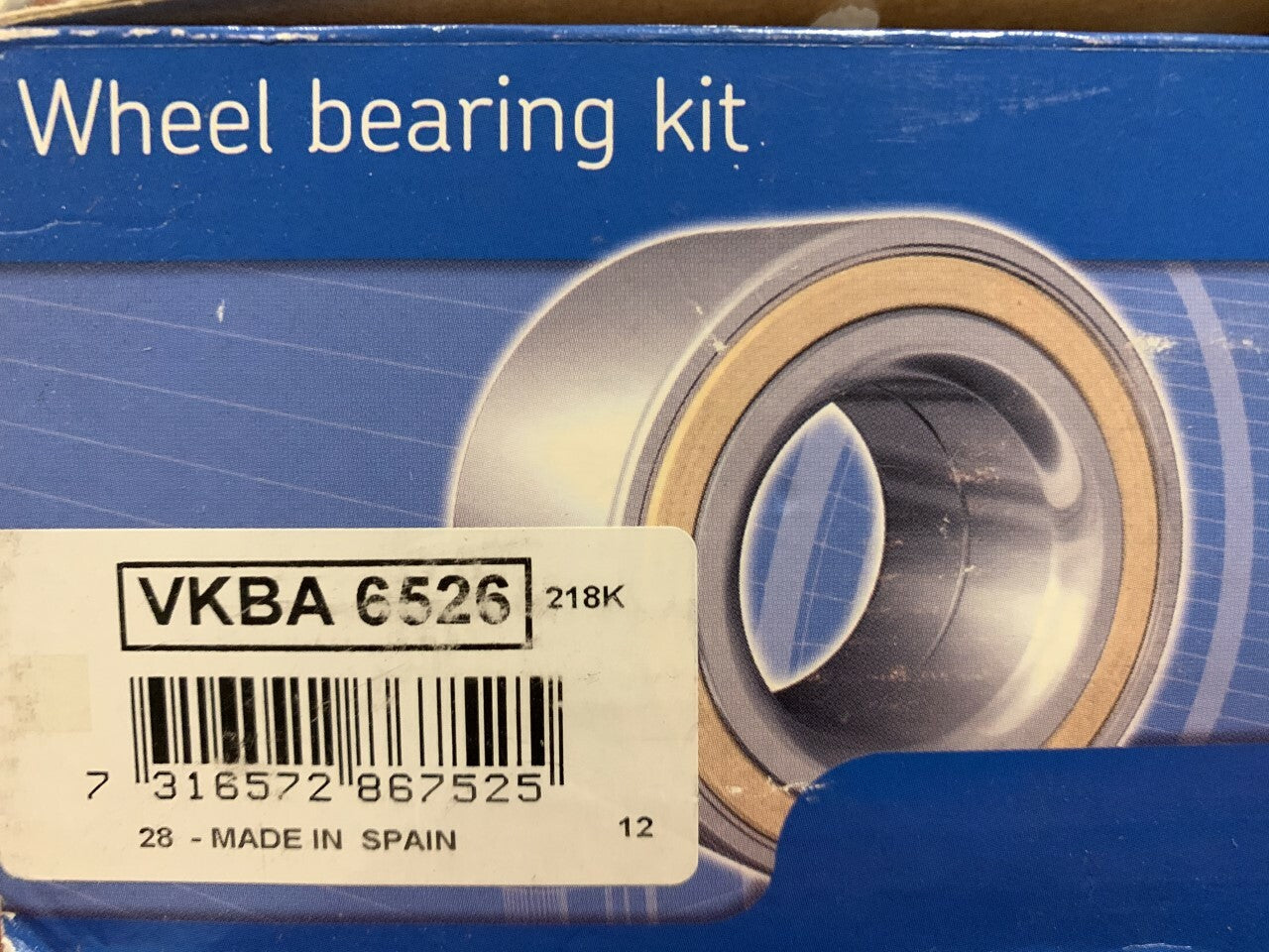 SKF VKBA6526 Wheel Bearing Kit fits Ford Transit
