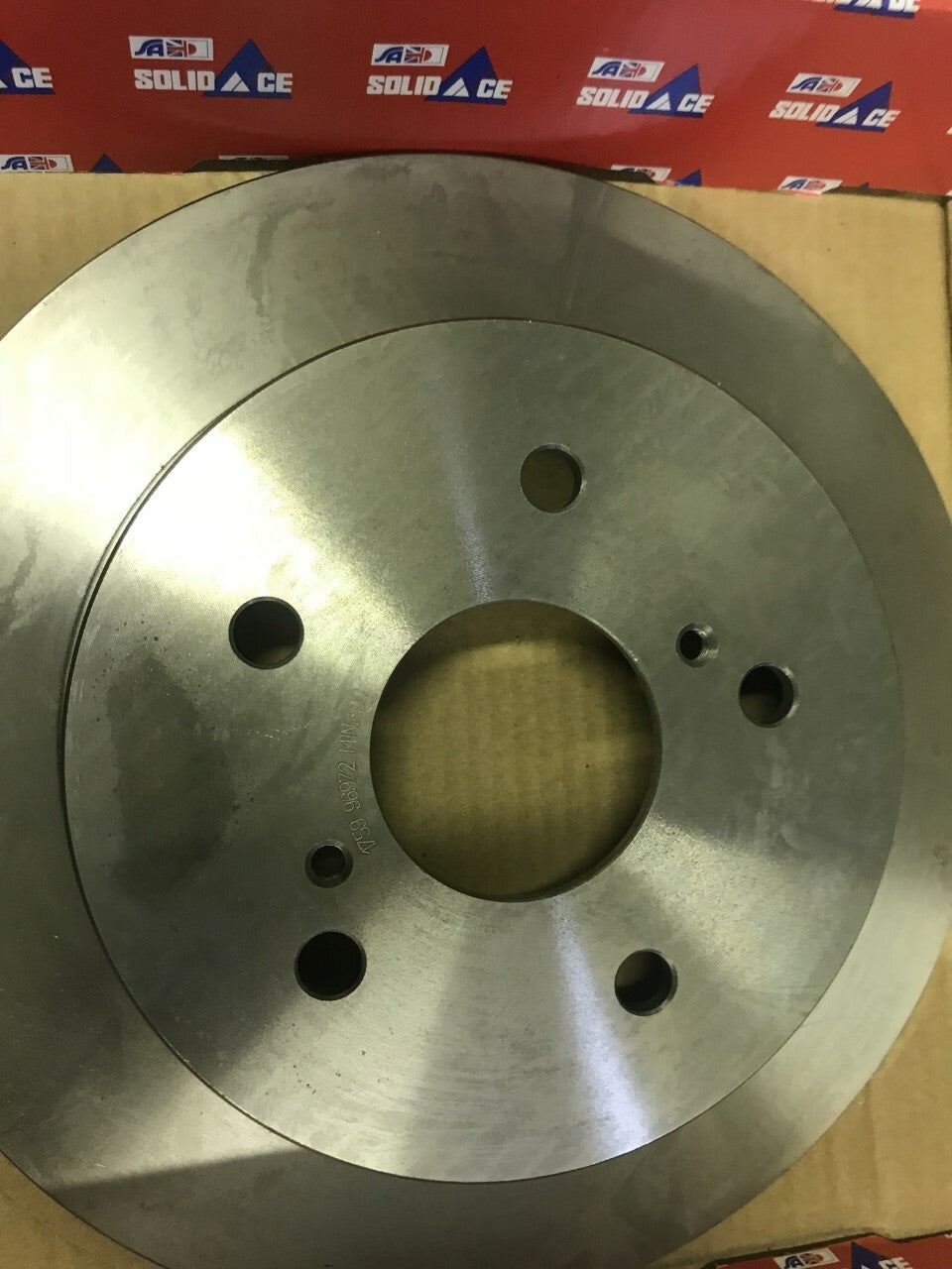 Rear Solid Brake Discs Pair Suzuki SX4 2006-2015 1.5 1.6 Solid Auto S206028