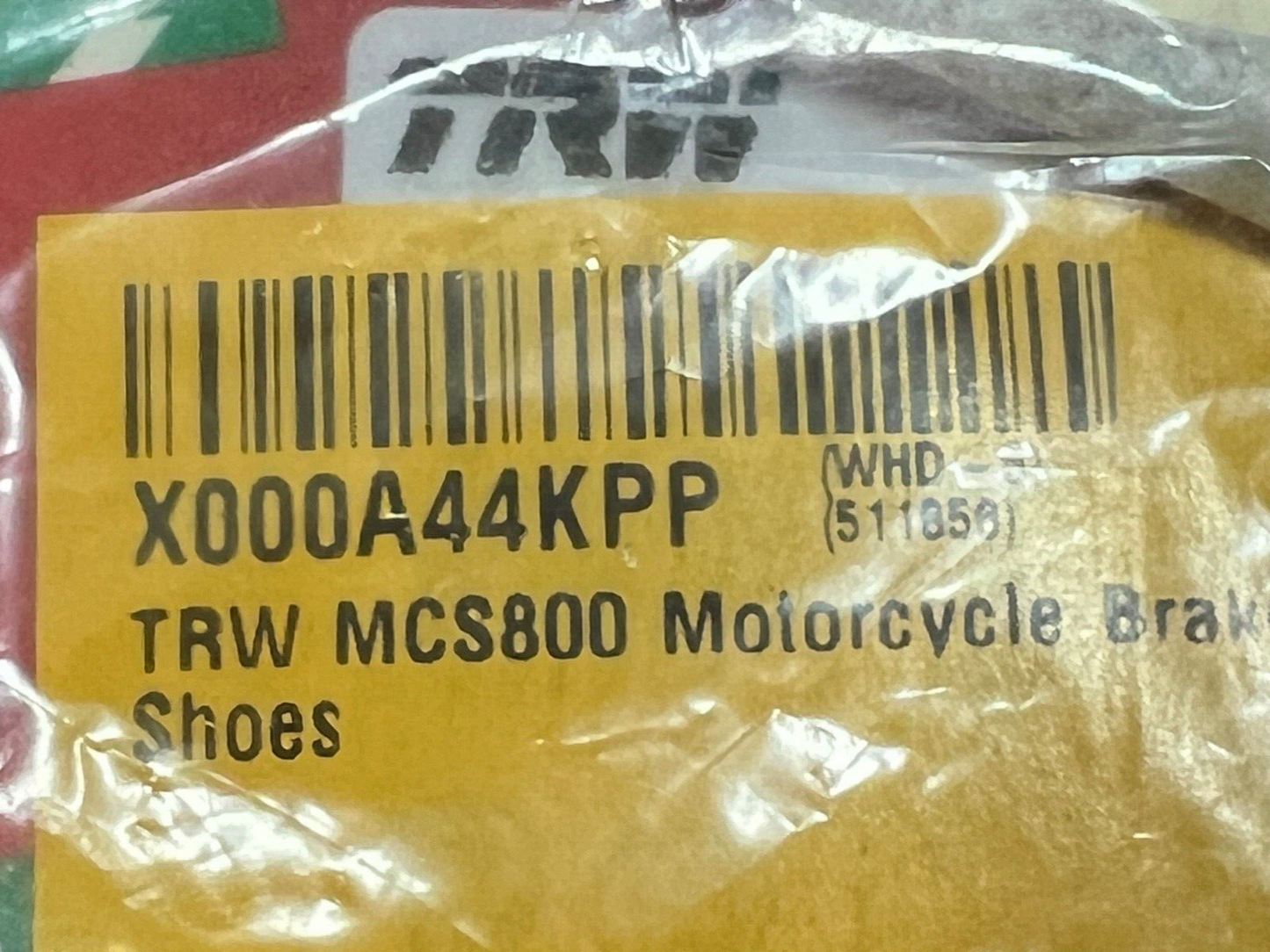 TRW MCS800 Brake Shoes SYM SUPER DUKE 125 1996-2002