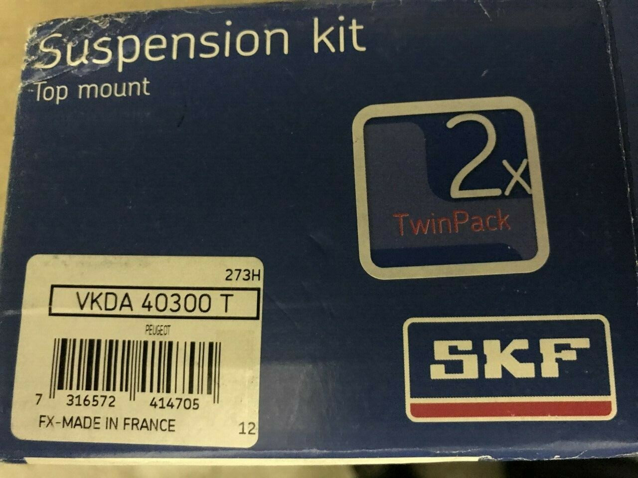 for Peugeot 406 SKF VKDA40300 Top Mount Rear Bush-Mounting