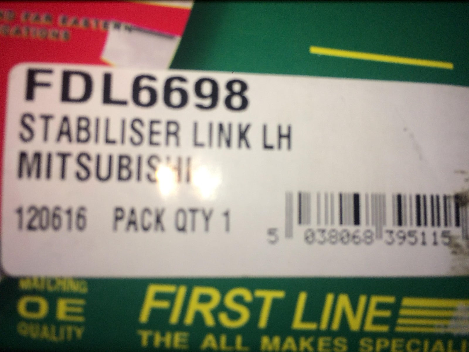 Rear Stabiliser Link Drop Link Link Arm Mistubishi Shogun 00-16 FDL6698 NEW