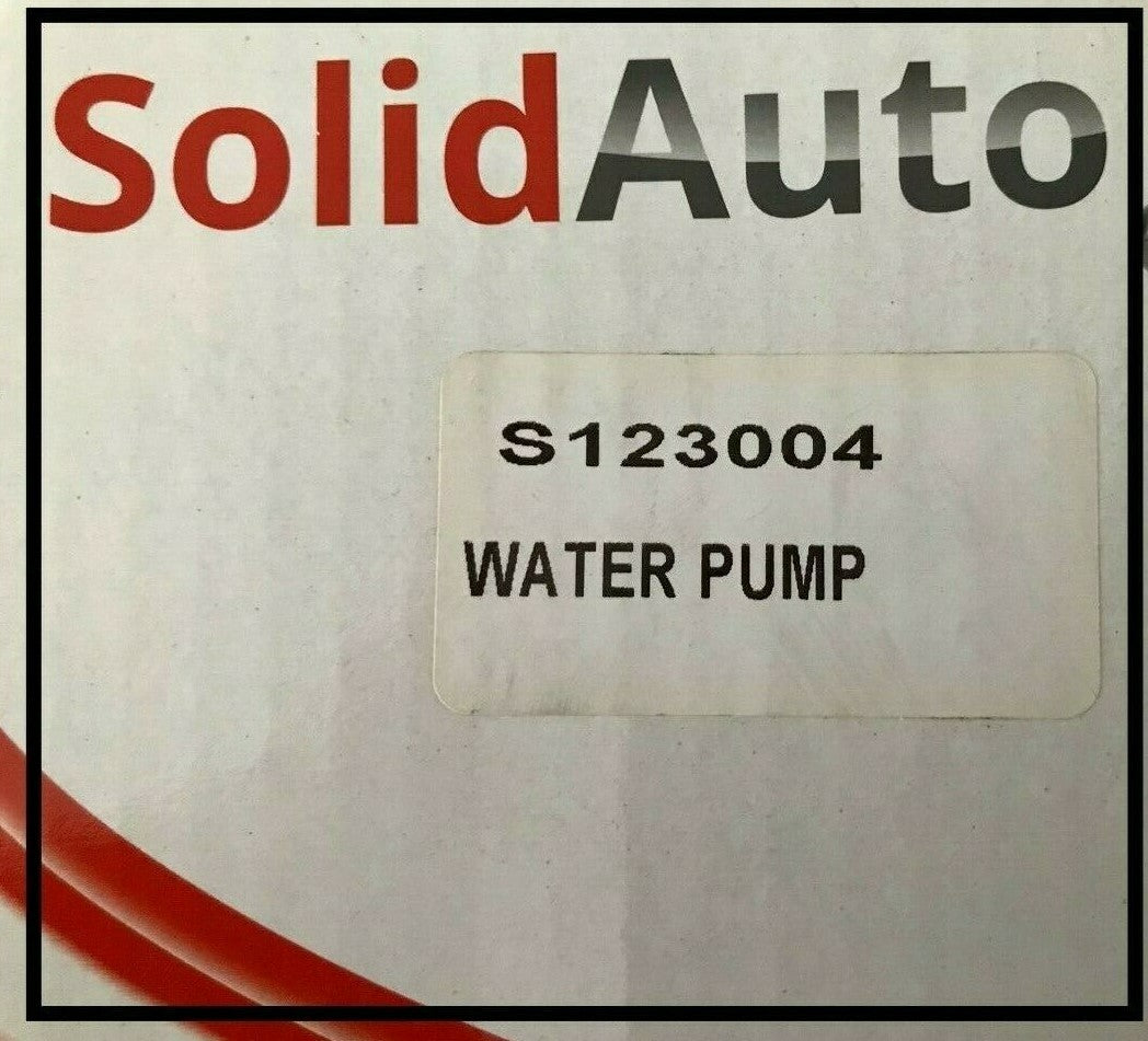 Solid Auto S123004 Water Pump fits Subaru
