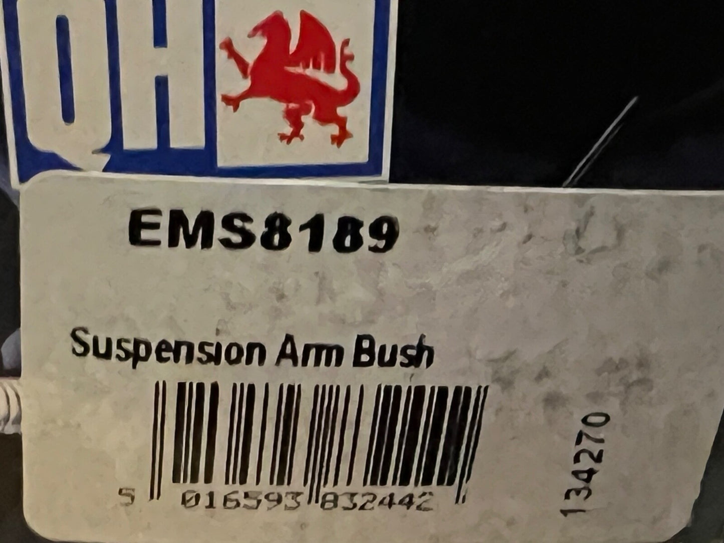 QH EMS8189 Suspension Arm Bush fits Citroen Peugeot