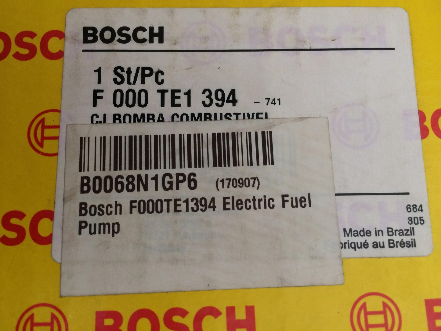 Electric Fuel Pump Toyota Avensis Corolla Verso Hi Ace Prius Yaris F000TE1394