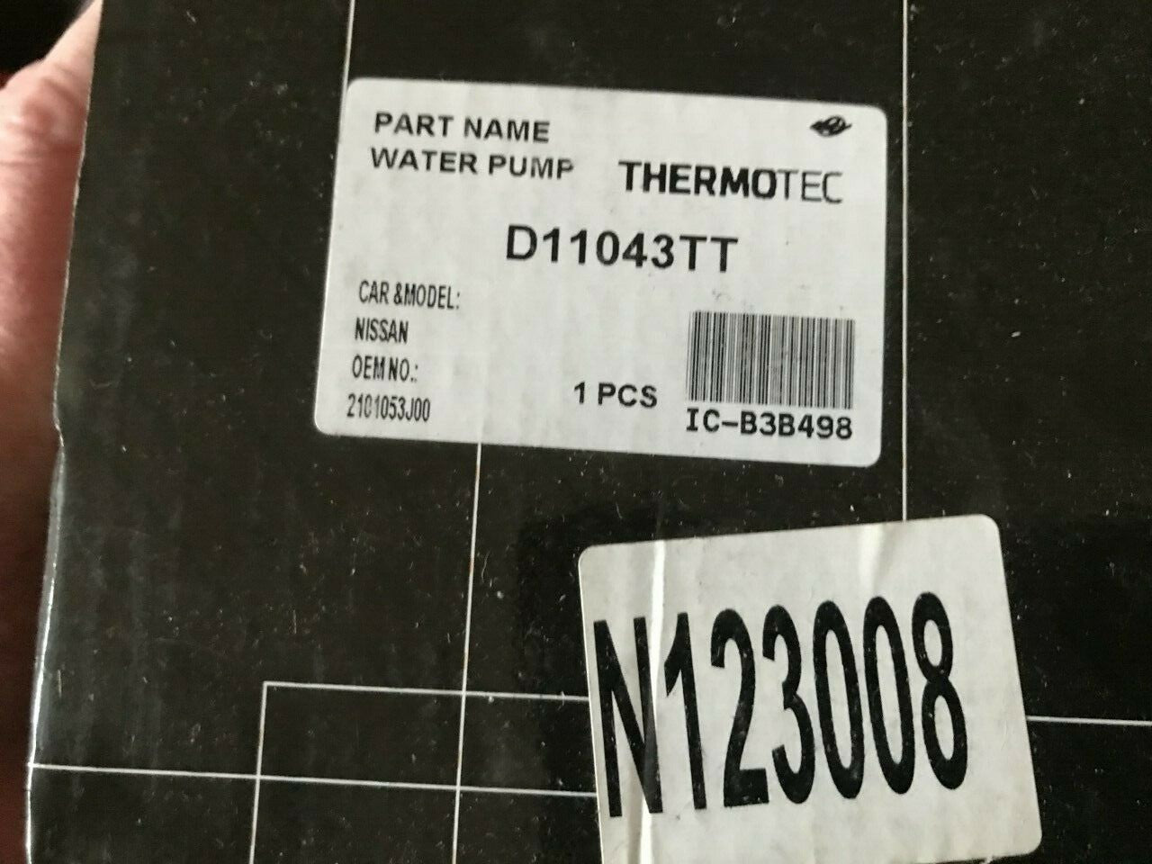 Thermotec D110043TT N123008 Water Pump fits Nissan