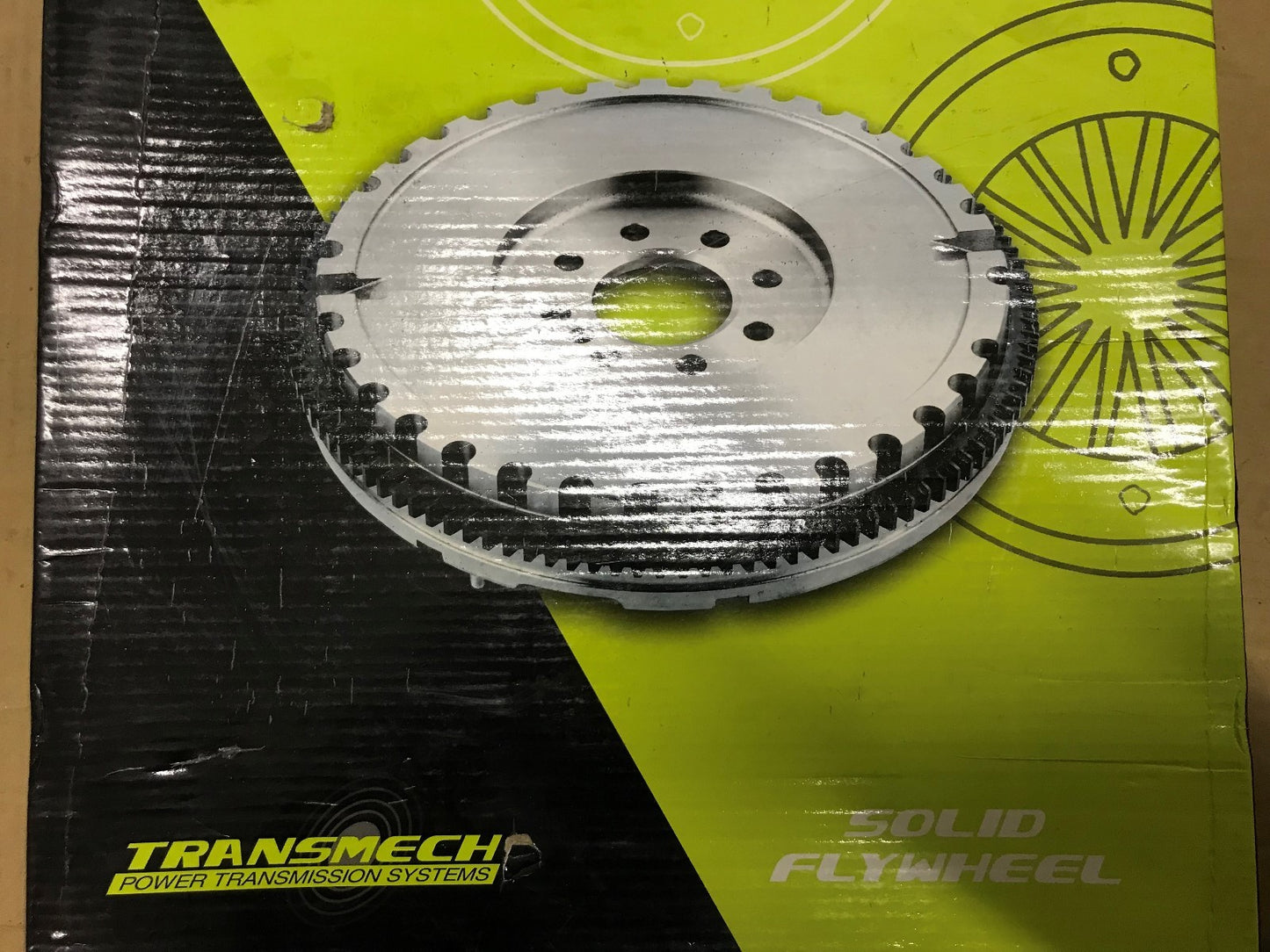 Solid Flywheel for Conversion Ford C Max Focus Focus Galaxy Mondeo 336590331
