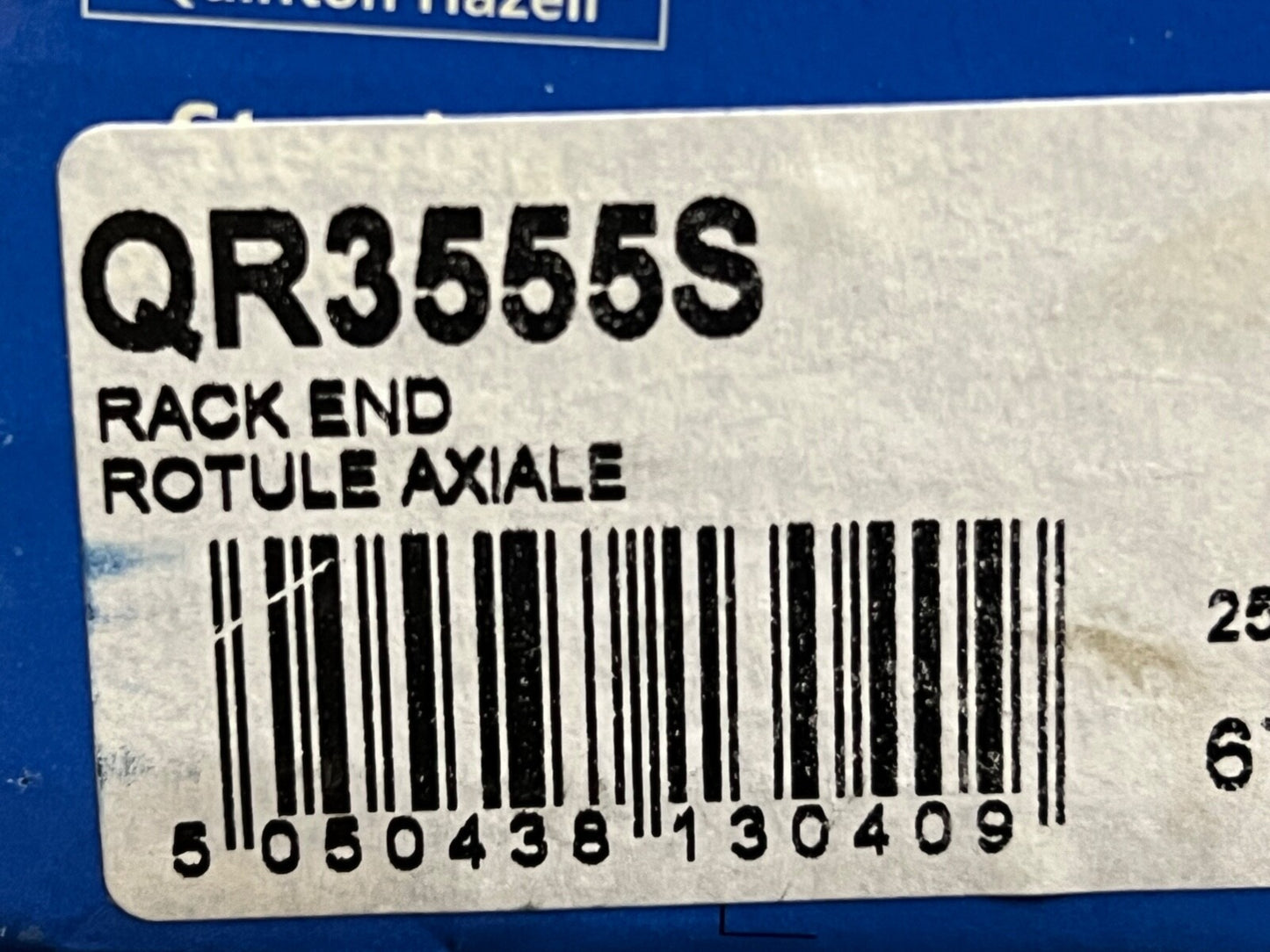 QH QR3555S Inner Rack End Tie Rod fits BMW 1 Series 3 Series X1