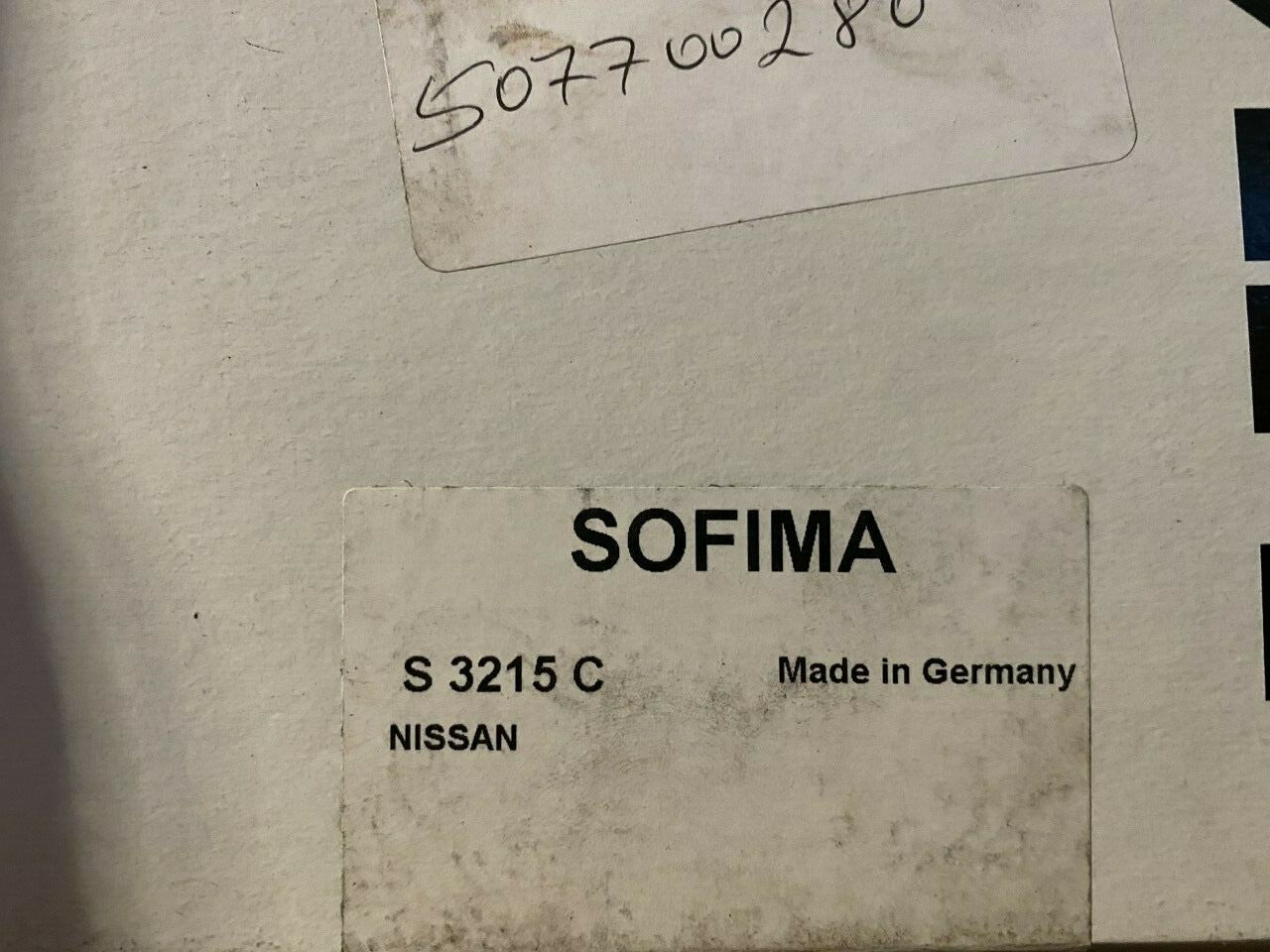 Sofima S3215C Cabin Filter fits Nissan