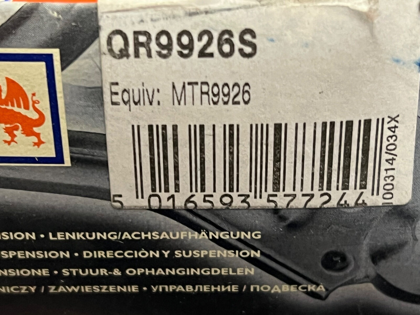 QH Tie Rod End Track Part Fits Fiat Palio Weekend Strada Siena QR9926S