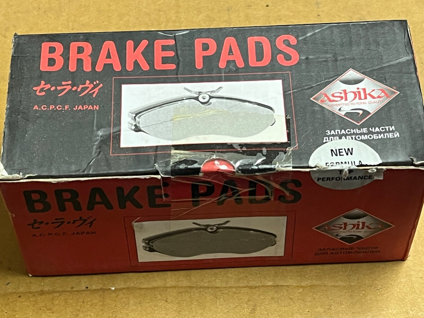 Ashika 50-06-697 Front Brake Pads