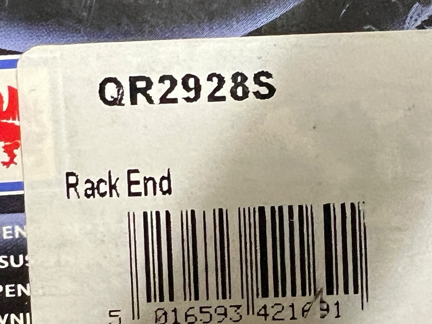QH QR2928S Tie Rod Inner Rack End fits Vauxhall Vectra