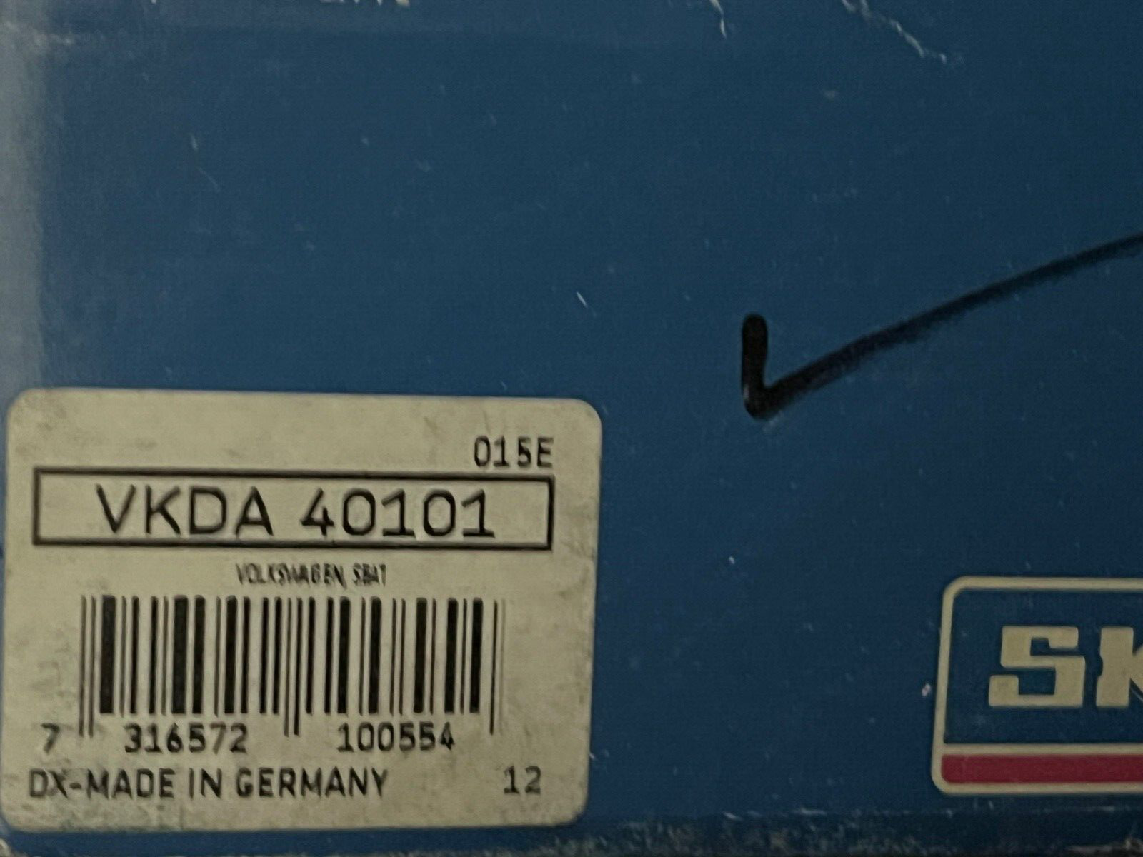 SKF VKDA40101 Rear Top Strut Mount fits VW Seat