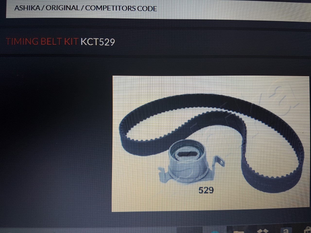 Timing Belt Kit Mitsubishi Galant Space Runner Proton Persona KCT529 Ashika New