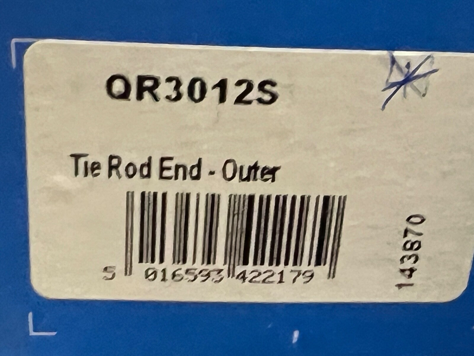 QH Tie Rod End Track Rod End Fits MercedesBenz E Class QR3012S