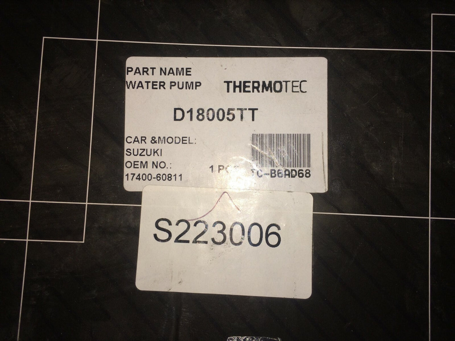 Thermotec D18005TT S223006 Water Pump fits Suzuki