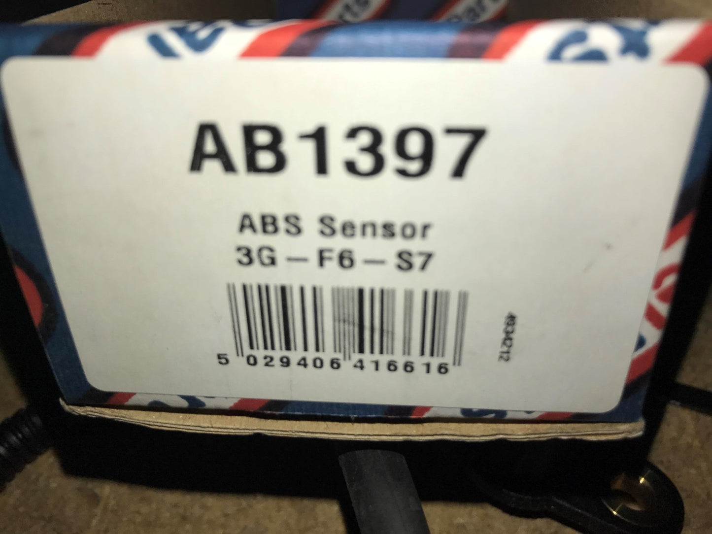ABS Sensor Speed Sensor Renault Master Fuel Parts AB1397 60676 New