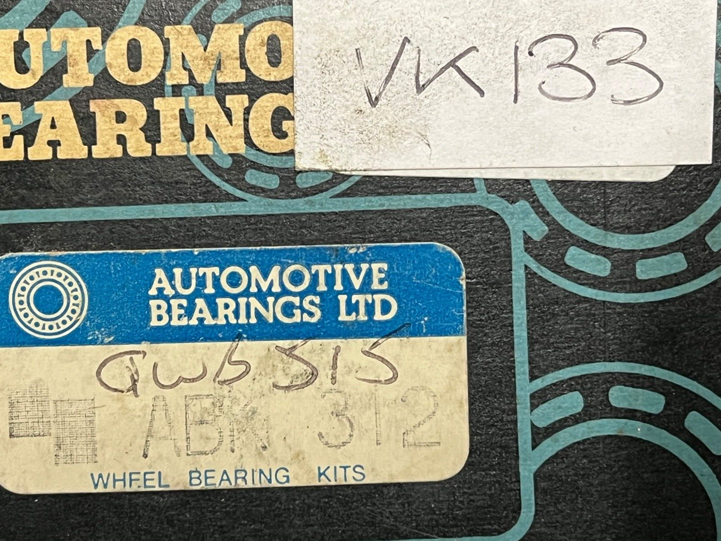 Automotive Bearings ABK312 Front Wheel Bearing Kit fits Lancia Seat Fiat