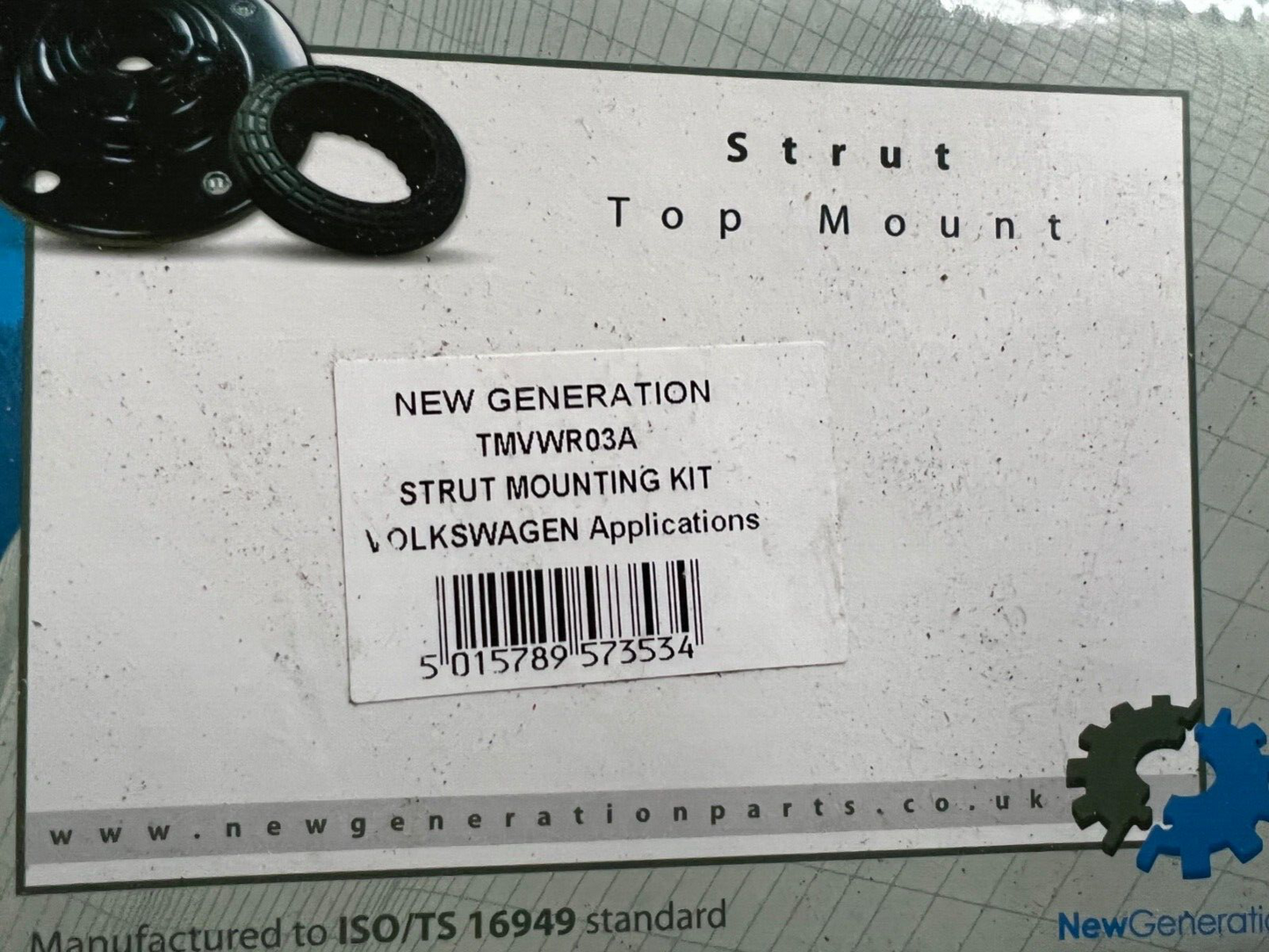 TMVWR03A Rear Top Strut Mount fits Volkswagen VW