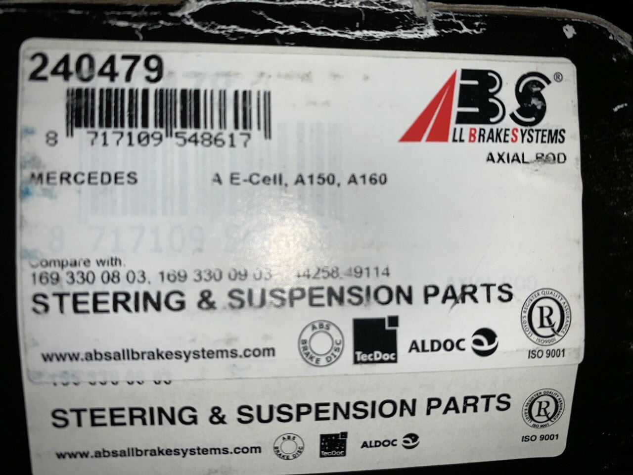 ABS 240479 Tie Rod Inner Rack End