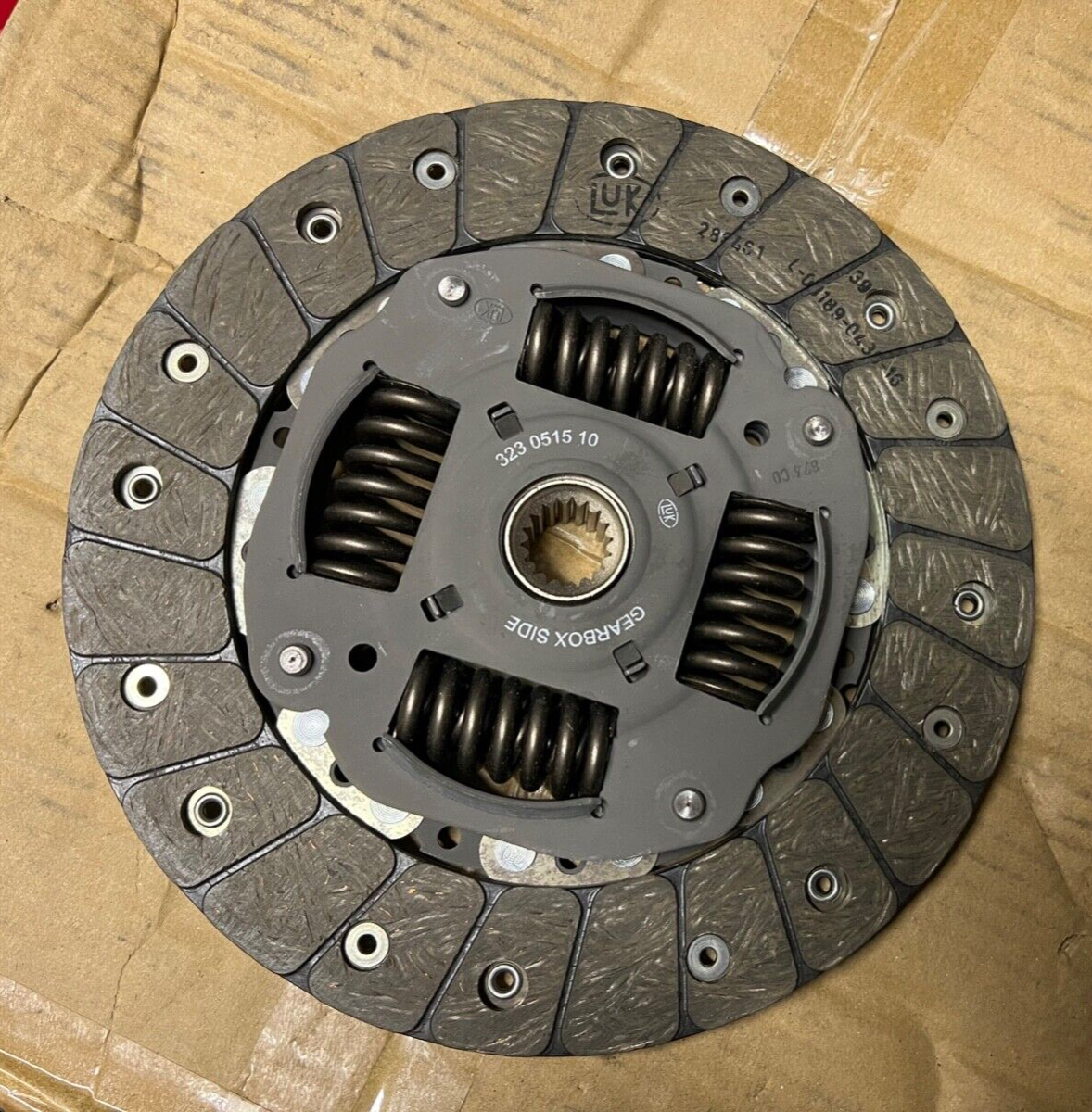 323051510 LUK Clutch Drive Plate fits Fiat Citroen Peugeot