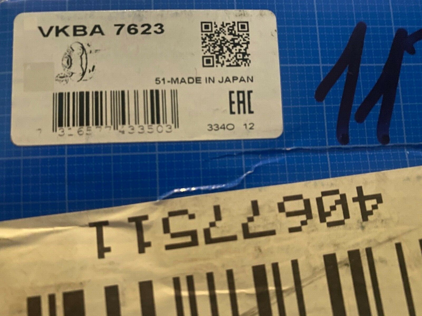 SKF VKBA7623 Wheel Bearing Kit fits Toyota Verso
