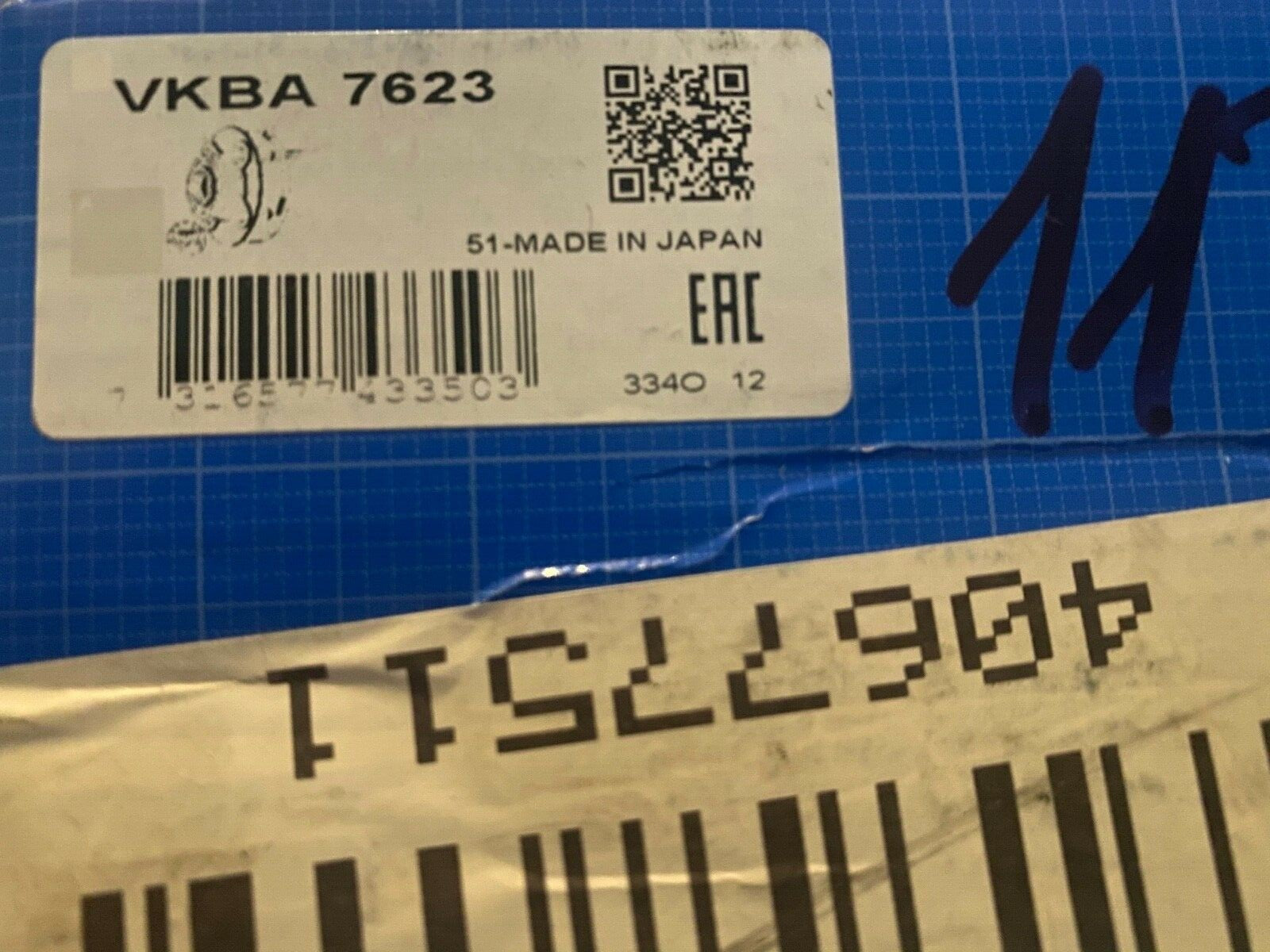 SKF VKBA7623 Wheel Bearing Kit fits Toyota Verso