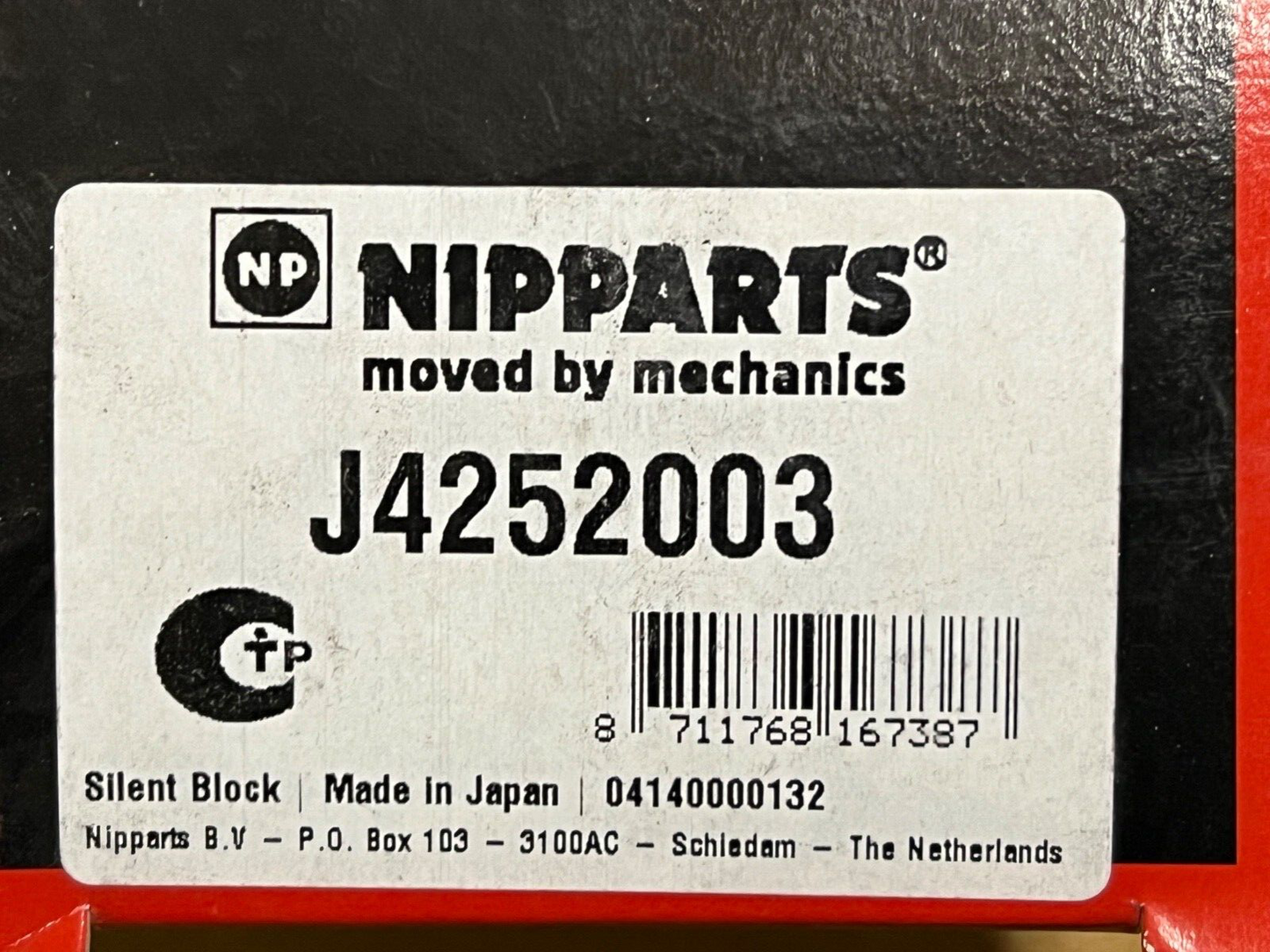 Nipparts J4252003 Track Control Suspension Arm Bush fits Toyota Land Cruiser