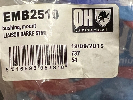 QH EMB2510 Anti Roll Bar/Stabilizer Bushing/Kit fits Mercedes