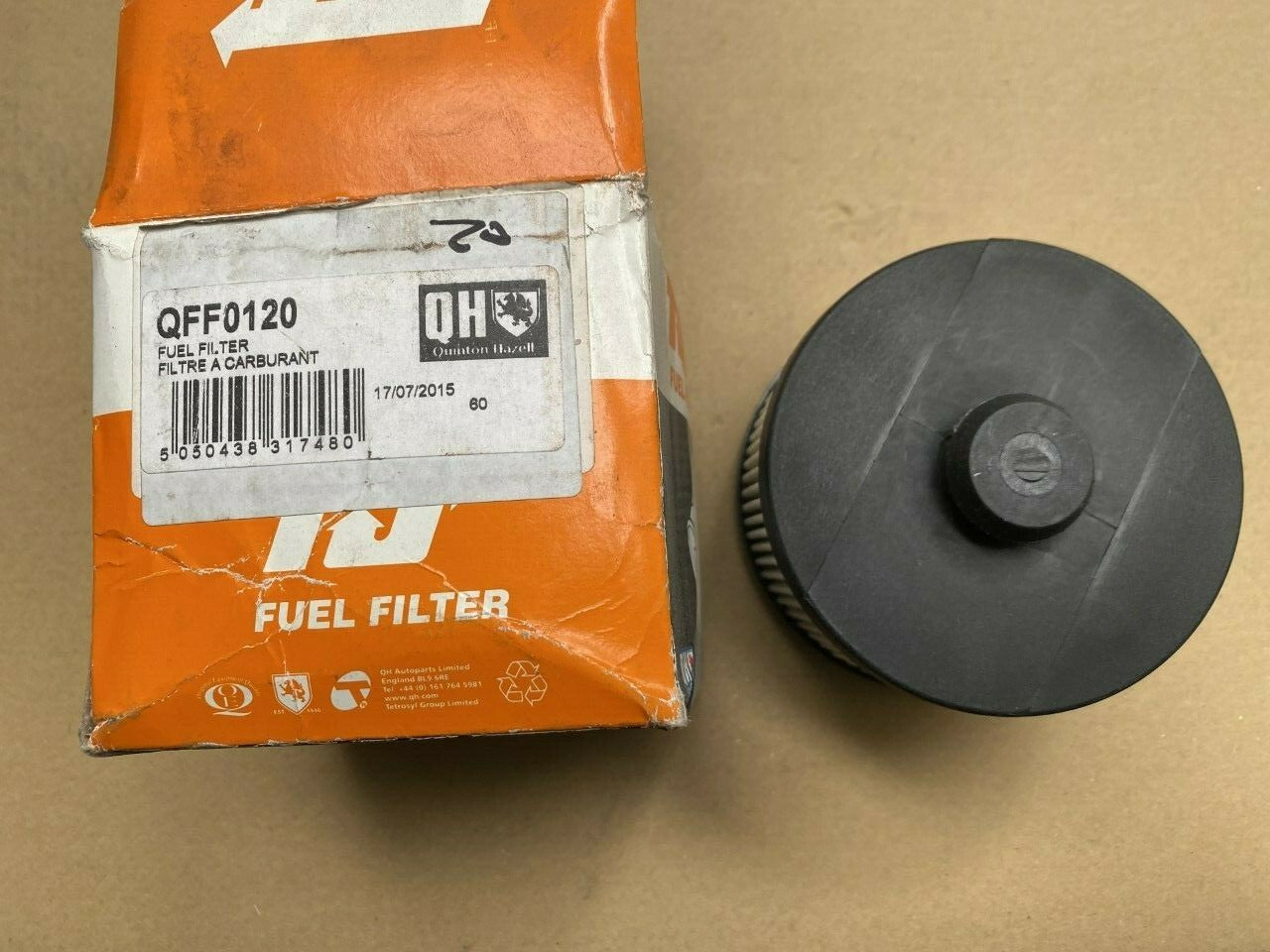 TJ Filters QFF0120 Fuel Filter fits Chrysler